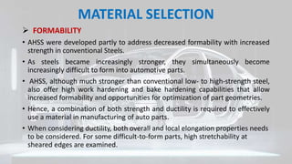 Advanced High Strength Steels and their Heat Treatment processes | PPTX