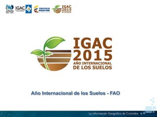Año Internacional de los Suelos - FAO
 