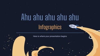 Ahu ahu ahu ahu ahu
Here is where your presentation begins
Infographics
 