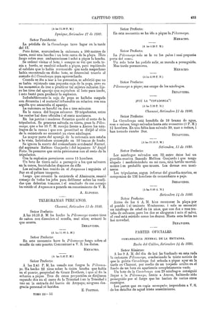 Pascual Ahumada Moreno: Recopilación completa de todos los documentos oficiales correspondencias y demás publicaciones referentes a la guerra que ha dado a luz la prensa de Chile, Perú y Bolivia. Tomo III (2ª parte). 1886.