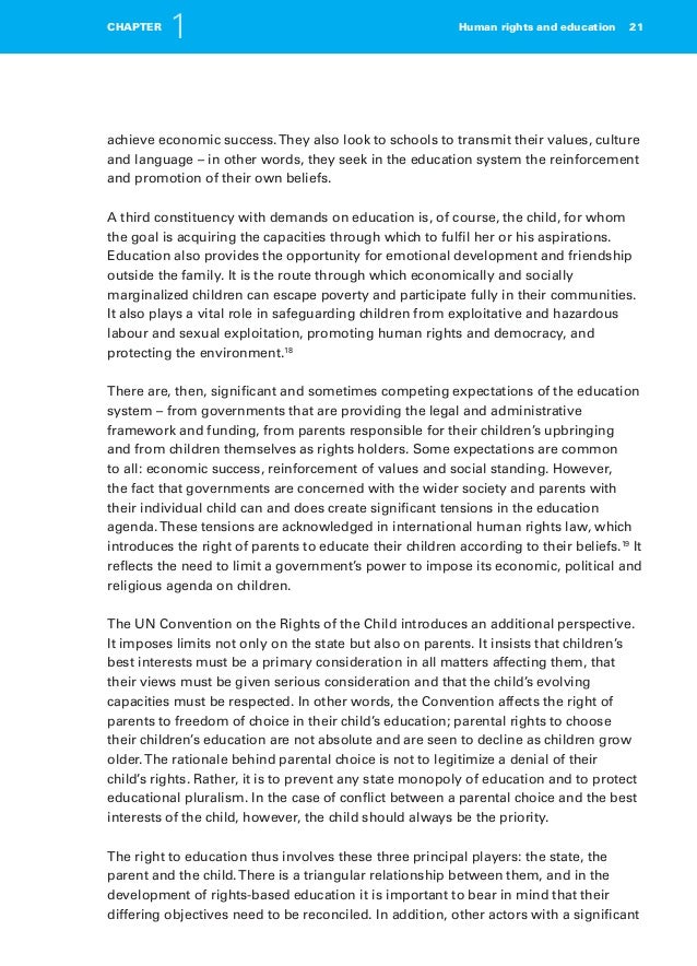 what is a rights-based approach to education