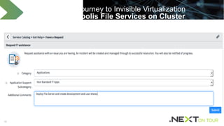 Making Virtualization Invisible with AHV and Acropolis App Mobility ...