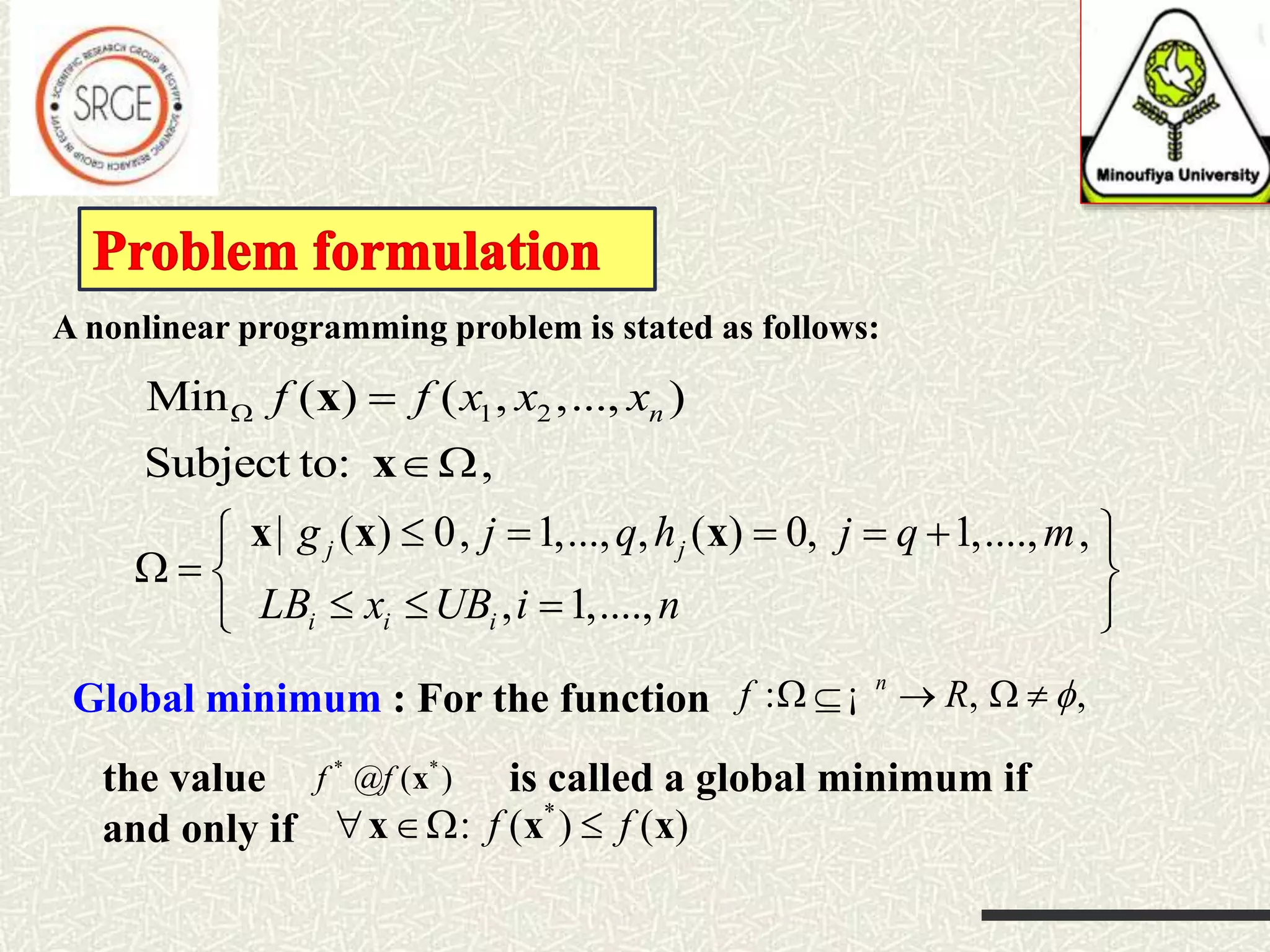 A hybrid sine cosine optimization algorithm for solving global ...