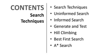 AI-06 Search Techniques - Informed.pptx