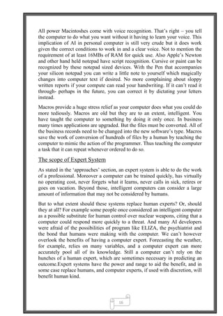 17th century - The revolution of thinking about thinking