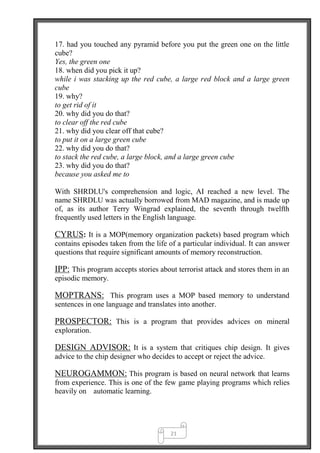  Leibniz improved Pascal's machine to do multiplication & division (1673) and envisioned a universal calculus of reasoning by which arguments could be decided mechanically.