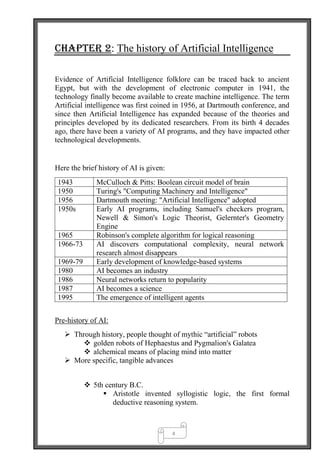 More specific, tangible advances