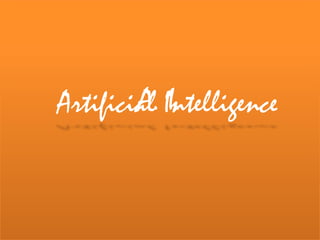 A. I. Artificial Intelligence 