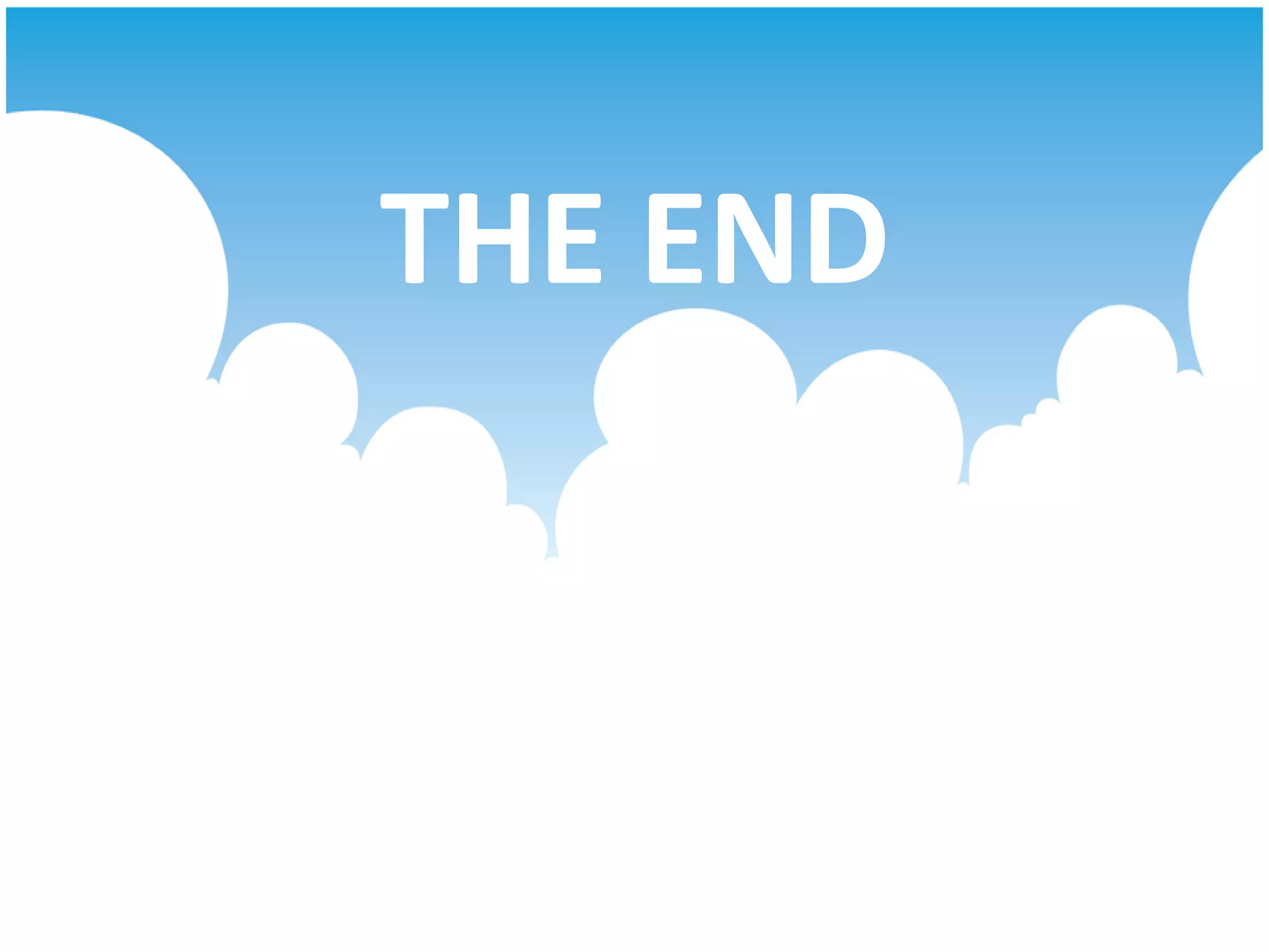 THE END
 