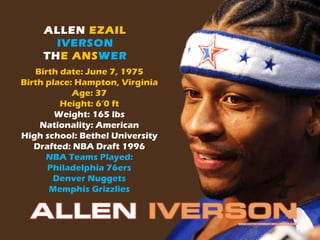 Allen Iverson | PPT