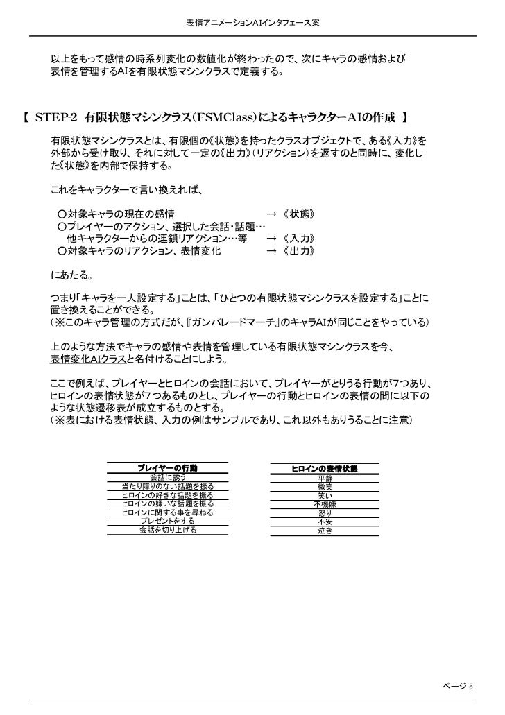 表情アニメーションaiインタフェース案 表情アニメーションaiインタフェース案