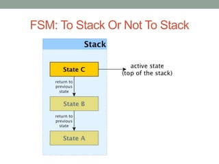 FSM: To Stack Or Not To Stack
 
