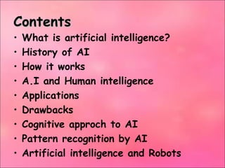 best presentation Artitficial Intelligence | PPT