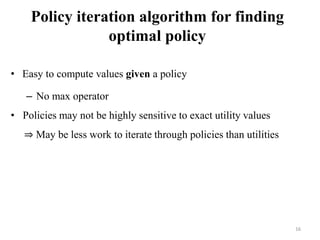 Making Complex Decisions(Artificial Intelligence) | PPTX