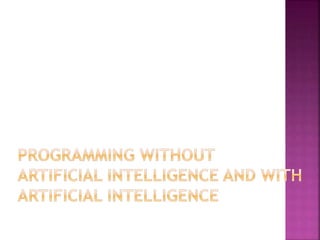 Artificial Intelligence Presentation | PPTX
