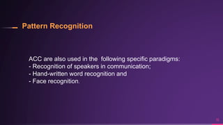 Specific Recognition Neural Networks | PPTX