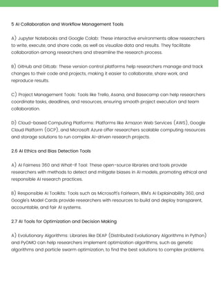 Artificial Intelligence for Researchers | PDF