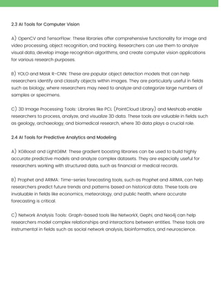 Artificial Intelligence for Researchers | PDF