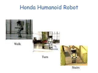 Honda Humanoid Robot
Walk
Turn
Stairs
 