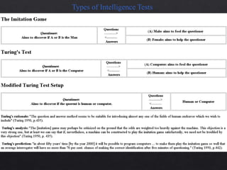 Types of Intelligence Tests
 