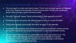 Introduction to Artificial Intelligence and History of AI | PPTX