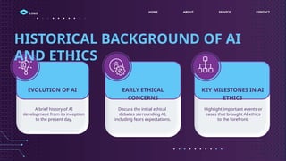Ethics of Artificial Intelligence sample | PPTX