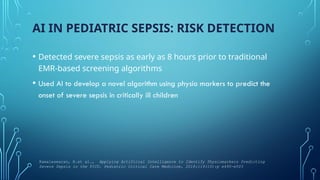 Role of Artificial Intelligence in Pediatric Practice.pptx