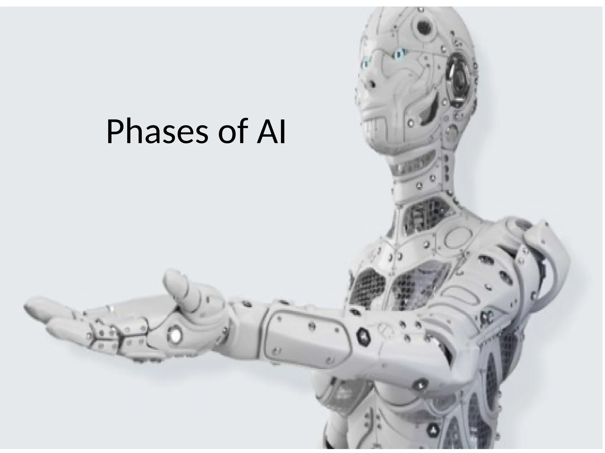 Phases of AI
 