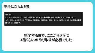 完全に立ち上がる
完了するまで、ここからさらに
4倍くらい やり取りが必要でした
 