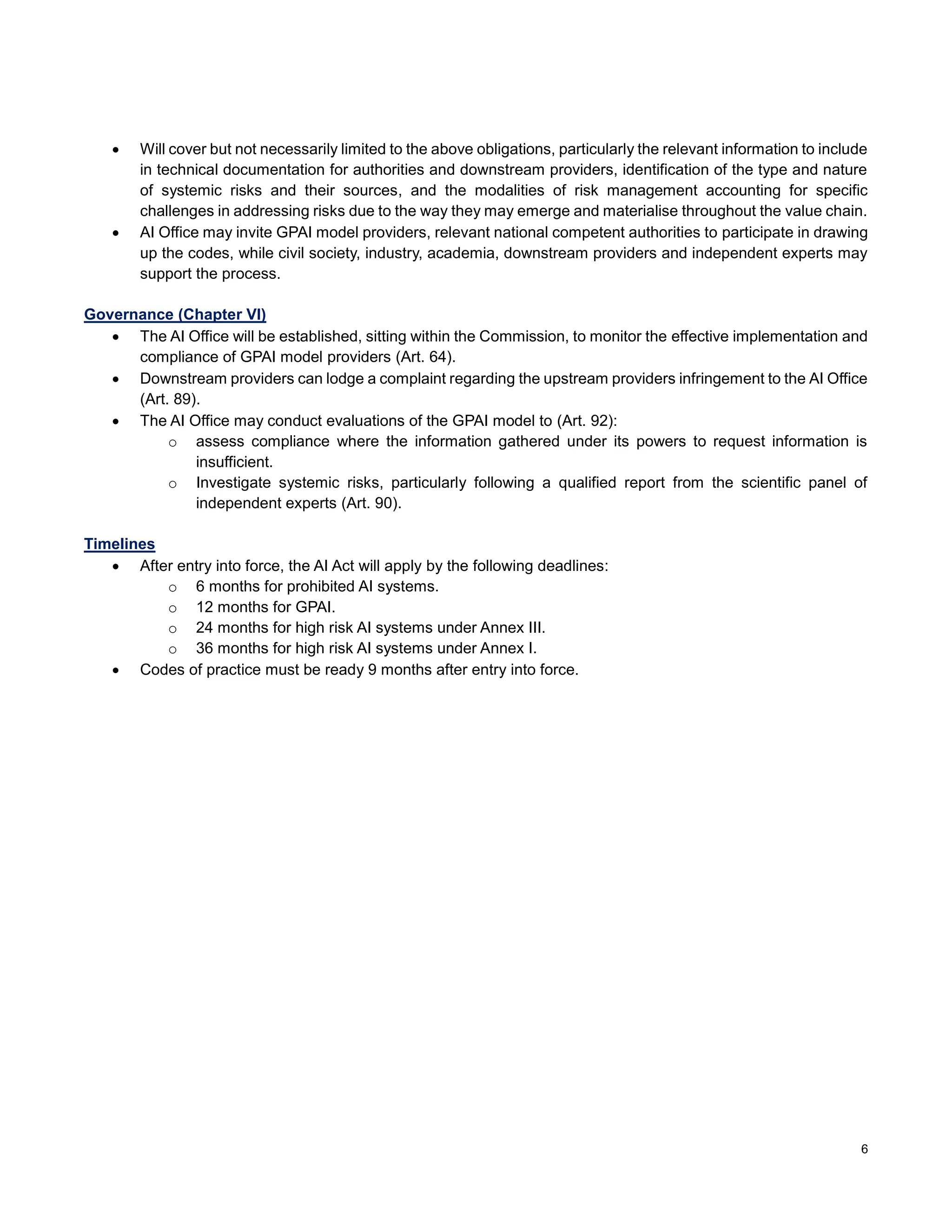 EU Artificial Intelligence Act (High-level summary of the AI Act) | DOCX