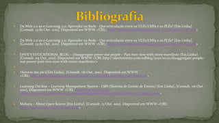 Comparação entre Plataformas de Gestão de Conteúdos