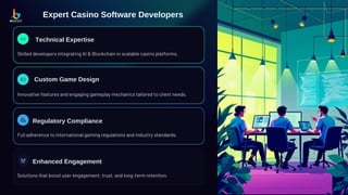The Role of AI and Blockchain in Modern Casino Gaming | BR Softech | PDF