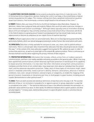 HUMAN RIGHTS IN THE AGE OF ARTIFICIAL INTELLIGENCE | PDF