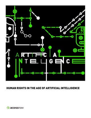 HUMAN RIGHTS IN THE AGE OF ARTIFICIAL INTELLIGENCE | PDF