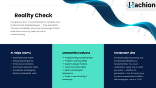 AI-Assisted Software Development: Why Programming Fundamentals Still ...