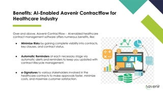 AI-based Contract Management for Healthcare | PDF