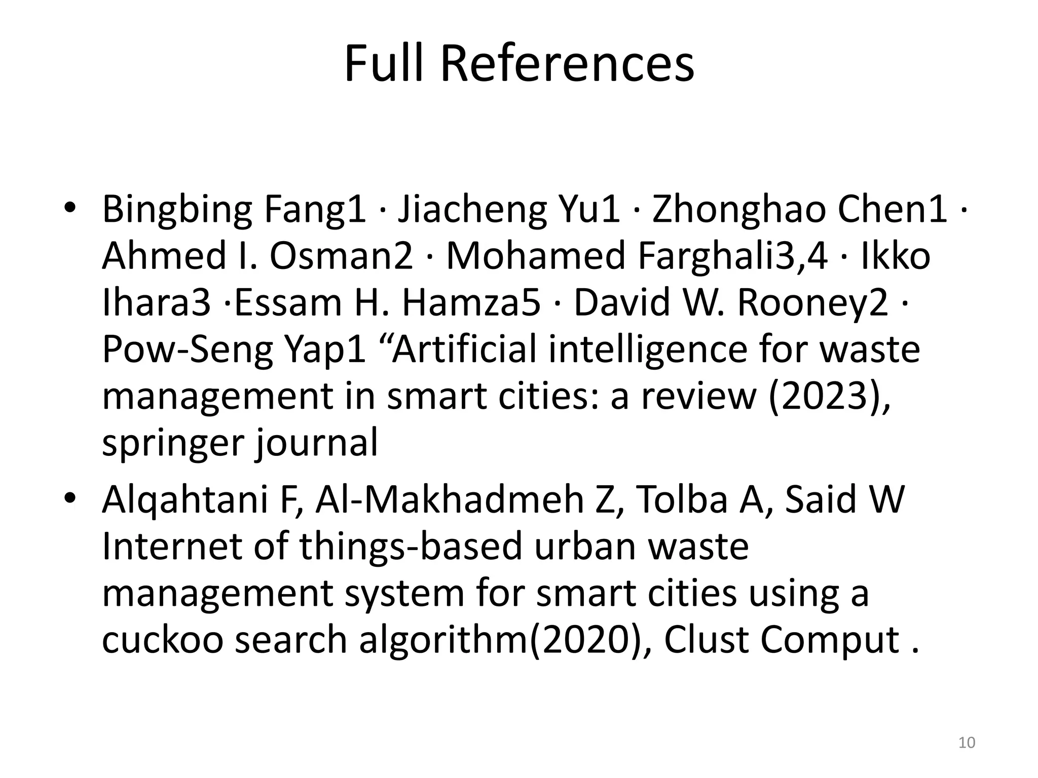 Ai Based Waste Segregation System Tools Pdf
