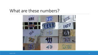 What are these numbers?
January 5, 2017 8
 