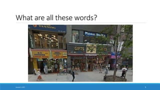 What are all these words?
January 5, 2017 9
 