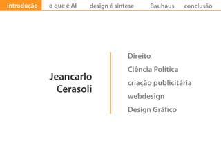 Arquitetura da Informação e Design ESAMC 2009