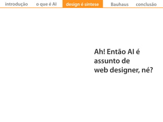Arquitetura da Informação e Design ESAMC 2009