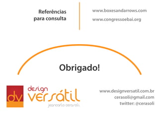 Arquitetura da Informação e Design ESAMC 2009