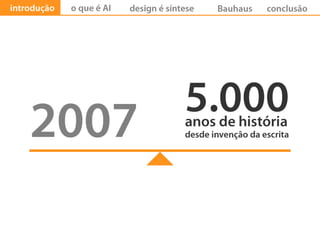 Arquitetura da Informação e Design ESAMC 2009