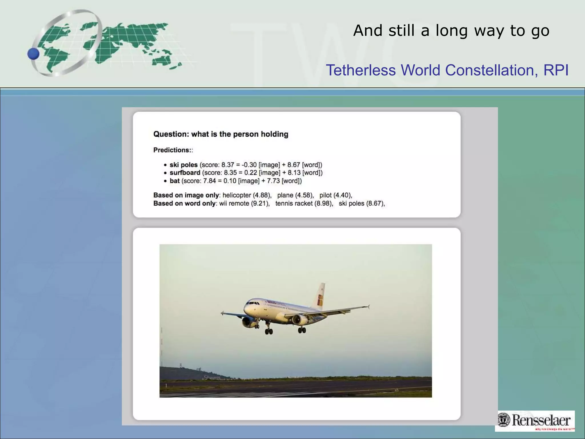 Tetherless World Constellation, RPI
And still a long way to go
 