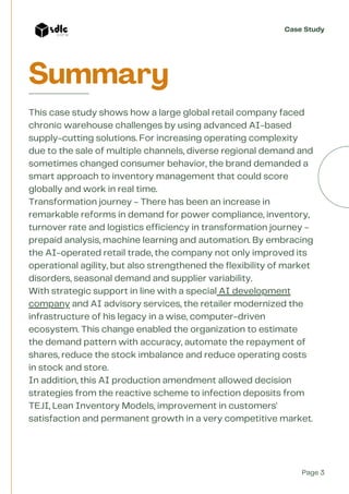 AI-Driven Inventory Optimization for a Global Retail Brand. | PDF