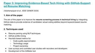 AI-Driven Recruitment and Interview Shortlisting Using GitHub Profiles ...
