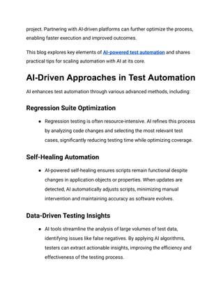 AI-Driven Test Automation_ A Comprehensive Guide to Strategically ...