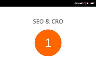SEO & CRO
1
3 puntos imprescindibles
 