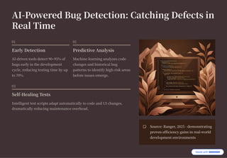 AI for Bug Detection & Test Coverage in Software Quality | PDF