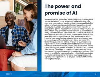 Artificial Intelligence for Small and Medium Businesses | PDF
